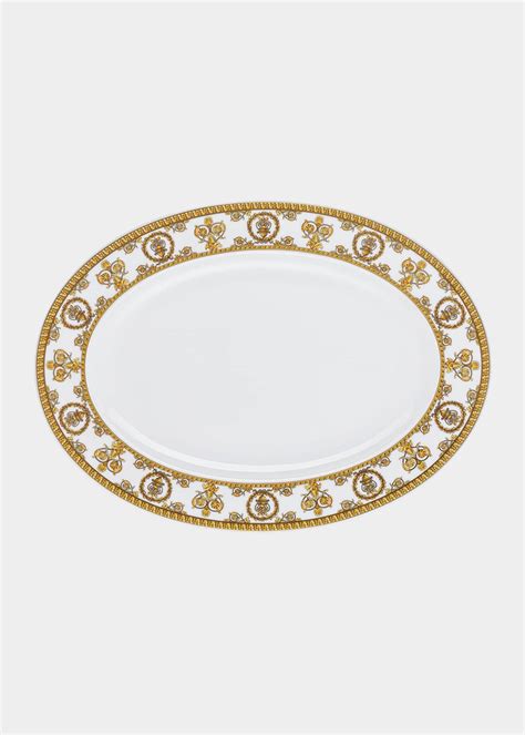 Versace I Love Baroque Bianco Platter 